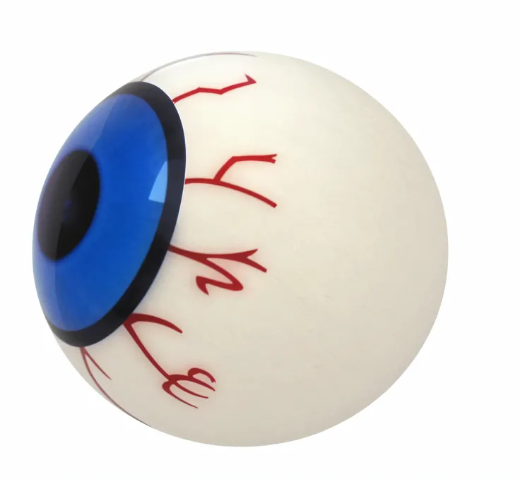 Close-up of a ball with blue eyes, eyeball, giant eyeball, blue eyeball, False eyeballs, large blue laser eyes, The Evil Eye, eyeballs, eye level view, only eyeball, eye - level view, Huge eyeballs, glass eyeballs, round pupils, eye fish lens, Eyeballs