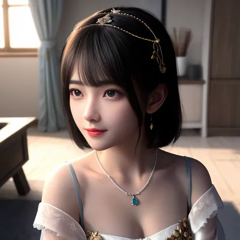 best quality, masterpiece, highres, 1girl,china dress,hair ornament,necklace, jewelry,Beautiful face,upon_body, tyndall effect,photorealistic, dark studio, rim lighting, two tone lighting,(high detailed skin:1.2), 8k uhd, dslr, soft lighting, high quality,...