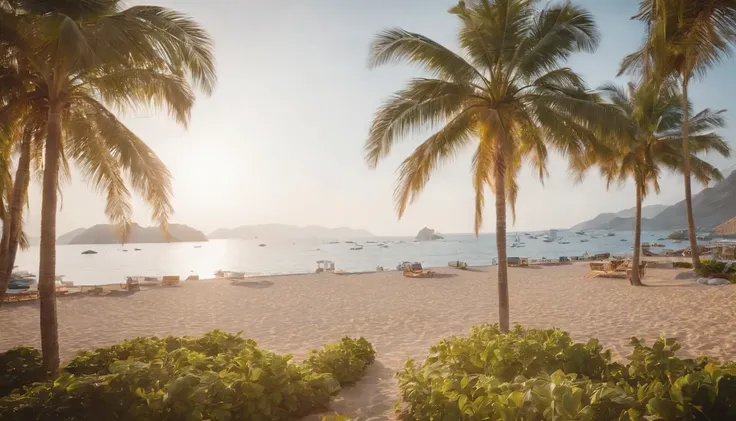 Resort,summer sunlight,sea breeze,Kaigan Street