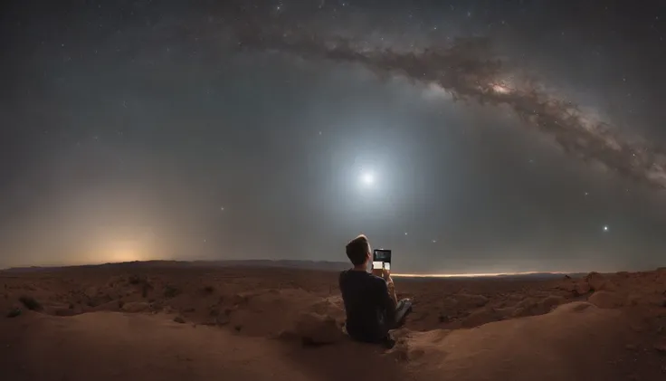 One day, on a warm night and clear sky, in a small town in New Mexico, a young boy named Adam went to a corner of the urban library. Adam was a science and space enthusiast and wanted to learn more about the universe. When he entered the library, he saw a ...