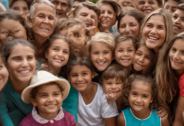 Abuelos y abuelas , adultos mayores, personas en silla de rueda, fundacion sin animo de lucro evento (La mejor calidad,8k),(realista:1.37),Grupo de personas discapacitadas y personas mayores riendo y compartiendo historias en una mesa,Evento social inclusi...