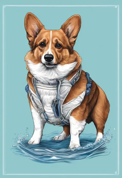 a corgi