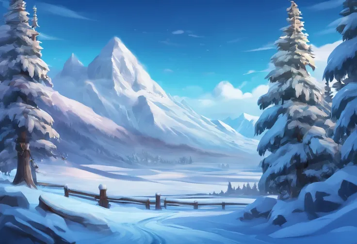 background art for 2d game, frozen land, background battlefield, high quality, hd illustration, JRPG background, RPG background, battle scenario, game scenario