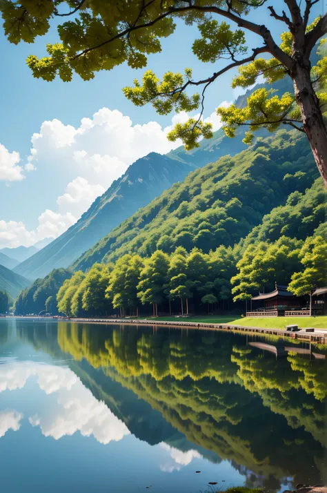 Close-up of Changjin Lake