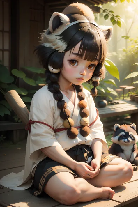 Tanuki Human Boy Honwaka