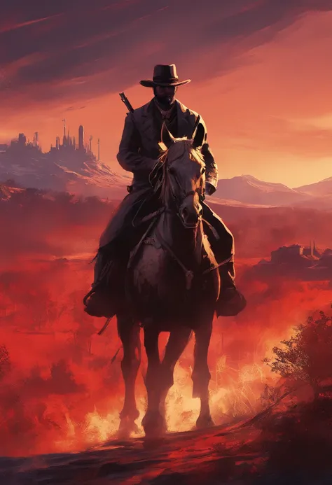 (red dead redemption 2 style,1899 year,outlaws riding horses, micah bell gang,art poster,saint Denis city from RDR2 game)

(best quality,4k,8k,highres,masterpiece:1.2),ultra-detailed,(realistic,photorealistic,photo-realistic:1.37),HDR,UHD,studio lighting,u...