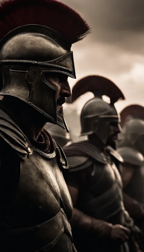 Depict the Spartan leaders concern about the potential uprising among the Helots, with tense discussions and strategic planning