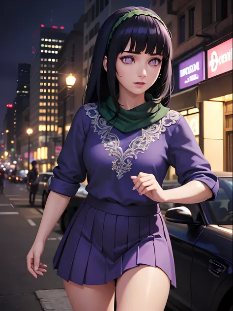 (realistic:1.3), insane detailed, quality, (masterpiece:1.2), (photorealistic:1.2), (best quality), (detailed skin:1.3), (intricate details), ray tracing, ((half body)), (((1girl))), (((1 person))), Daphne, 20 years old, dark blue hair, green shawl, purple...