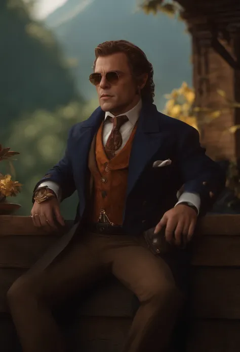 crie um personagem halfling, in crime boss clothes, Godfather style