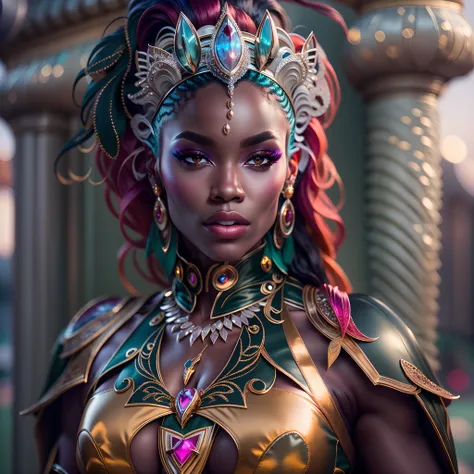 Masterpiece epic sunLight girl Heroe Marvel "Storm" outfits Beholder ultra realist saturate meticulously intricate ultra pro-photorealistic optimal ultra_high_quality accurate ultra_high_detail ultra_high-resolution color-coded shading perfection max refle...