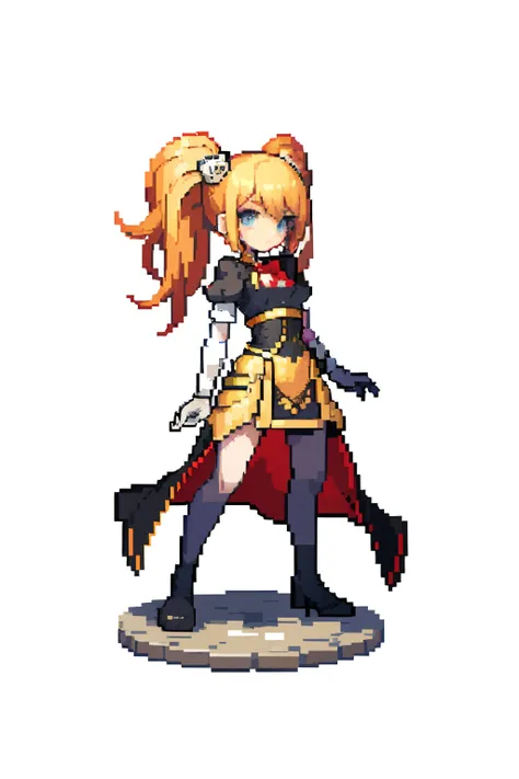 (masterpiece, top quality, best quality), pixel,pixel art,1girl,full body,