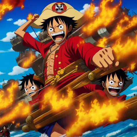 king of pirates, one piece,