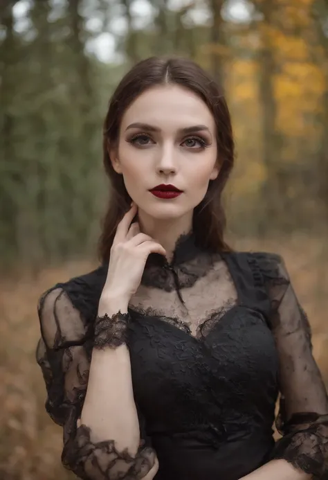 sexy gothic girl, (Canon EOS 5D Mark IV Camera, Famous for capturing vibrant colors and rich textures:1.2),upper body