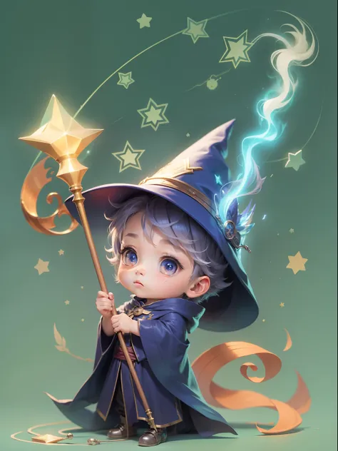 Cute Wizard Boy、Magic cane