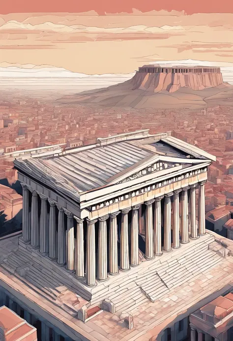 absurderes, Best Quality,Ancient Greece,Parthenon