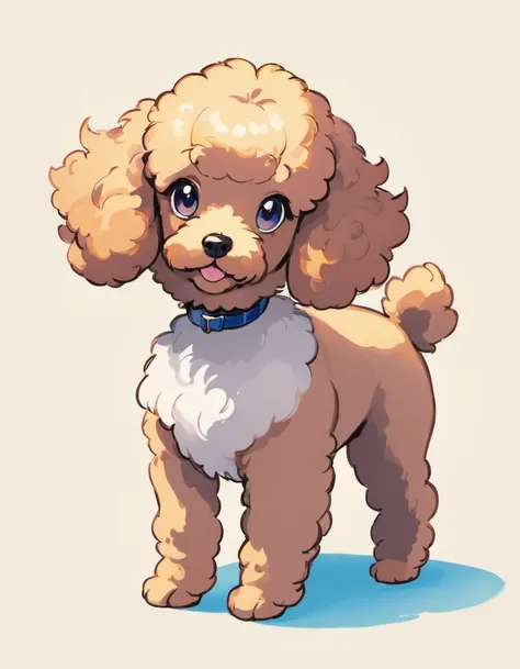 Behold a stunning work of art in Naoki Saitos signature style, featuring the charming and elegant Miniature Poodle. This exquisite illustration captures the essence of this beloved breed with a touch of grandeur and mystique.

Its black fur is depicted wit...