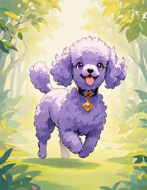 Behold a stunning work of art in Naoki Saitos signature style, featuring the charming and elegant Miniature Poodle. This exquisite illustration captures the essence of this beloved breed with a touch of grandeur and mystique.

Its black fur is depicted wit...