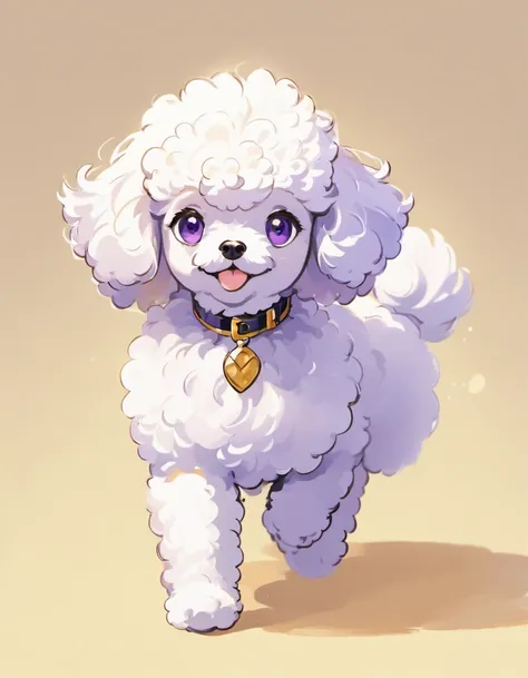 Behold a stunning work of art in Naoki Saitos signature style, featuring the charming and elegant Miniature Poodle. This exquisite illustration captures the essence of this beloved breed with a touch of grandeur and mystique.

Its black fur is depicted wit...