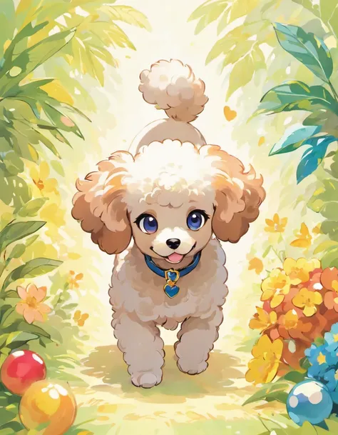 Behold a stunning work of art in Naoki Saitos signature style, featuring the charming and elegant toy Poodle. This exquisite illustration captures the essence of this beloved breed with a touch of grandeur and mystique.

Its fur is depicted with intricate ...