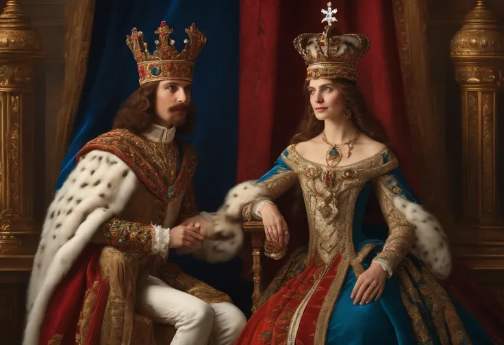 Queen Fredegund and king Chilperic I