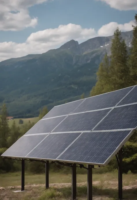 Weibliche Handwerkerinnen installieren Solarpanels, fotorealistisch