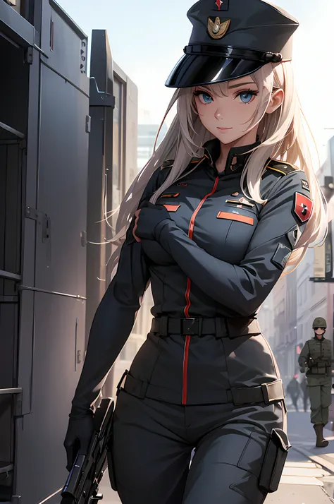 A beautiful Women, ( soldier)