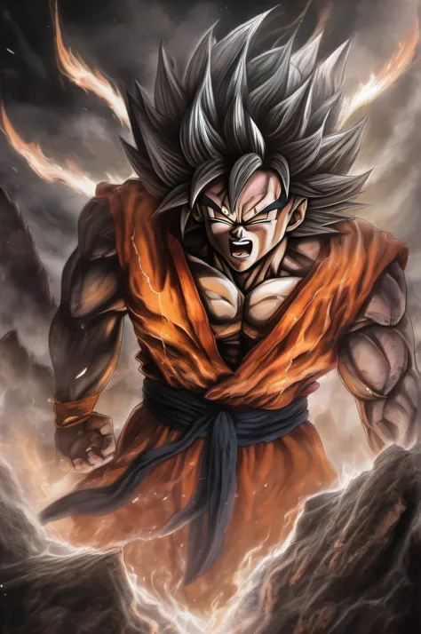 ssj goku in hell