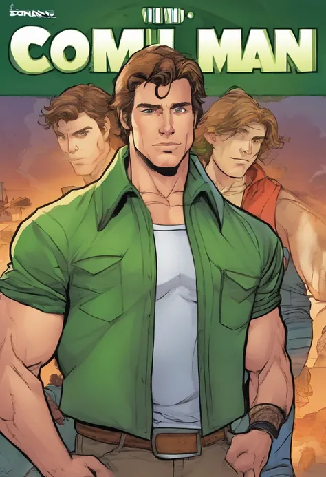 two man, John and Luke. John is 43 years old, tall and muscular with short brown hair and green eyes. Luke is 16, handsome and athletic with shaggy brown hair and innocent doe eyes.