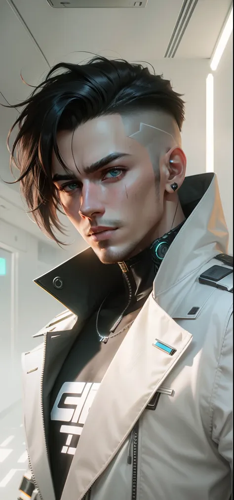 Change this background , cyberpunk handsome,cute boy, realistic face 8k ultra realistic