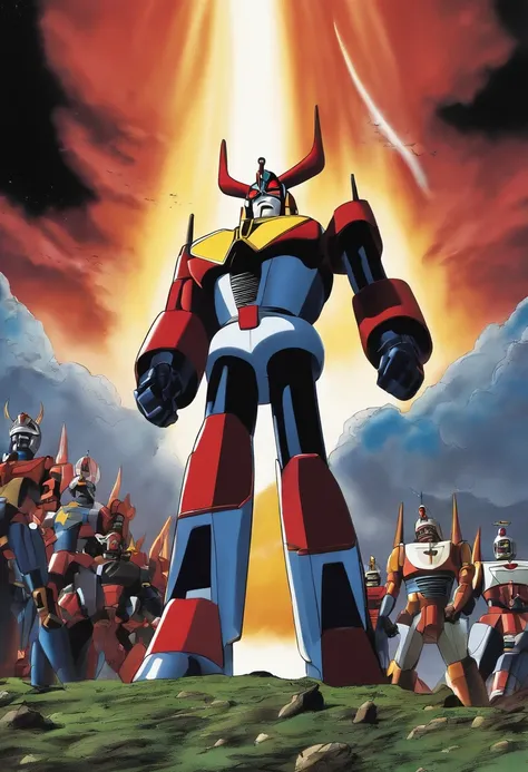 Mazinger Z Grendizer Gattai Robo Flight