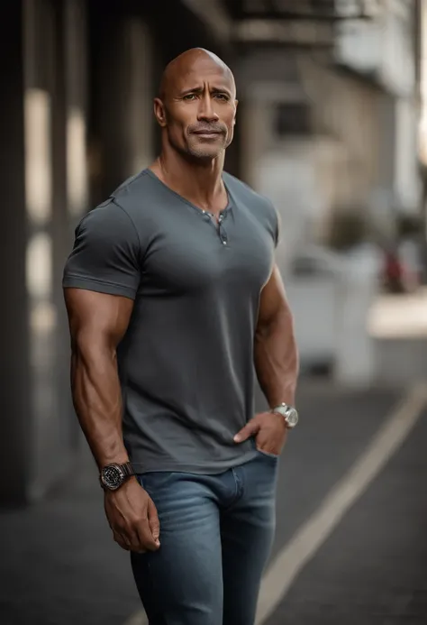 Man in gray shirt and jeans standing with his hands in his pockets, solid ash, roupas casuais, solid ash, vestindo uma camiseta muscular, vestindo uma camiseta, fotografia de roupas, vestindo camiseta e combates, camisa cinza, roupas casuais modernas, wear...