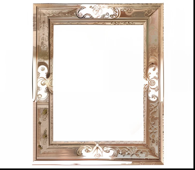 one rectangle photo frame,simple,one colored,without photo