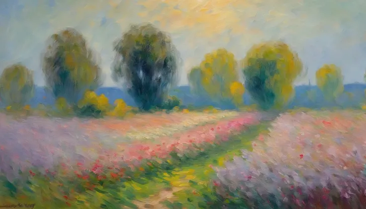 Monet,Hinageshi Field