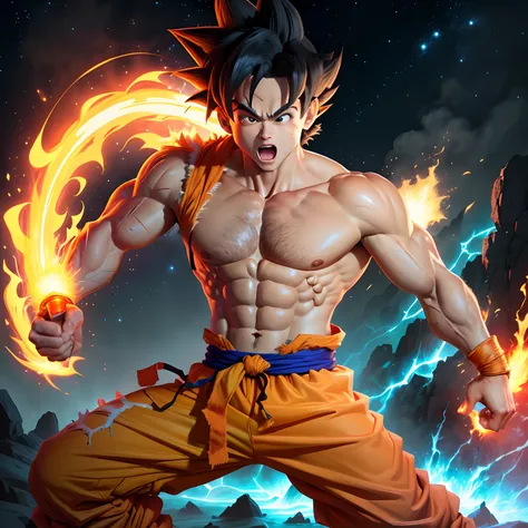 Goku na versao Oozaru