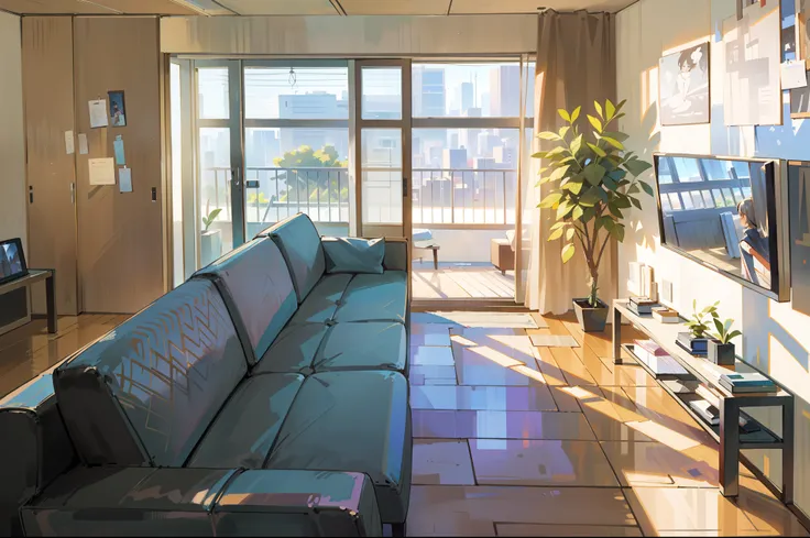 (best quality,4k,8k,highres,masterpiece:1.2),ultra-detailed,(realistic,photorealistic,photo-realistic:1.37),urban room,modern decor,spacious area,large windows,panoramic city view,contemporary furniture,minimalist design,neutral color palette,soft lighting...