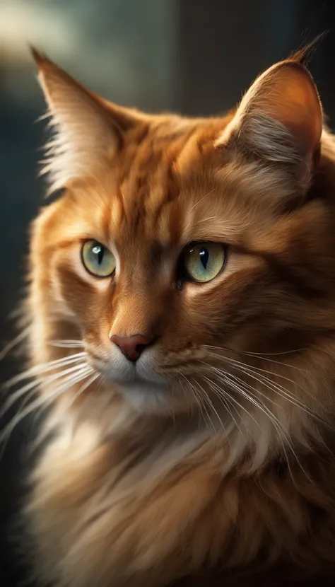 cat, masterpiece, best quality, extremely detailed, cinematic lighting, detailed fur and eyes, 8k, realistic, award winning, photograph