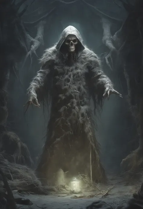 Ultra-realistic sinister ghosts, (hauntingly lifelike darkness), (sinister spectral forms), (eerie authenticity), (uncanny presence), (meticulously detailed apparitions), professional ominous concept art, by artgerm and greg rutkowski, an intricate, elegan...