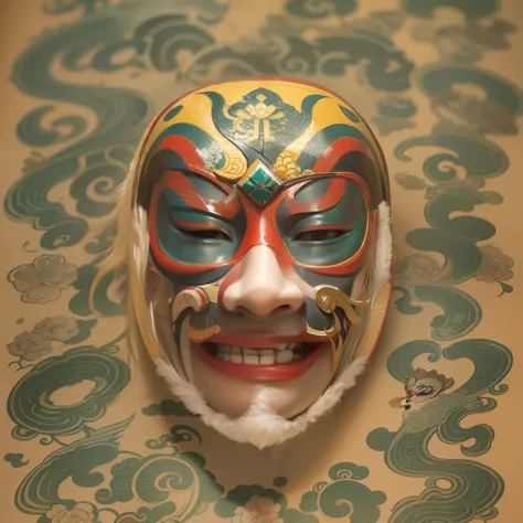 A Peking Opera mask