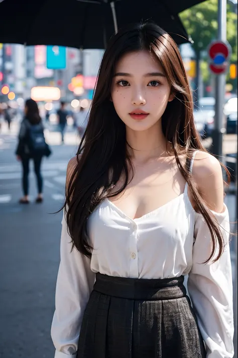 there is a woman with long hair and a jacket posing for a picture, nivanh chanthara, mai anh tran, south east asian with round face, professional profile picture, anime thai girl, headshot profile picture, thawan duchanee, 1 8 yo, 19 years old, a young asi...