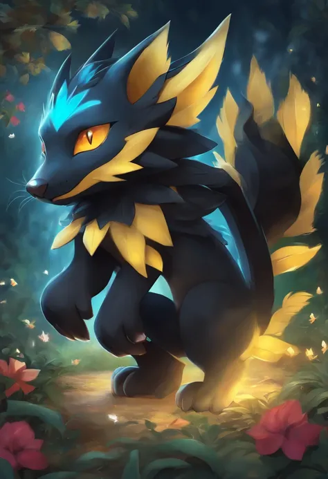 Pokemon,Luxray,kawaii