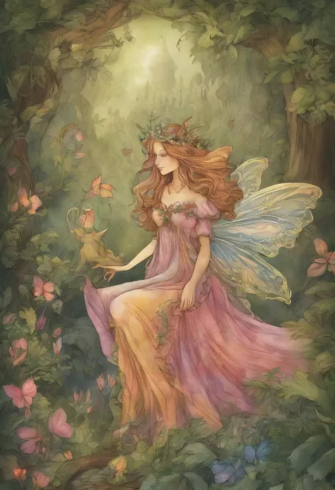 fairies, enchanted forest