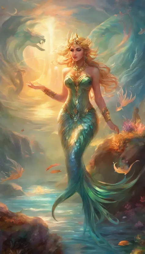 Nasir khanjan as a mermaid