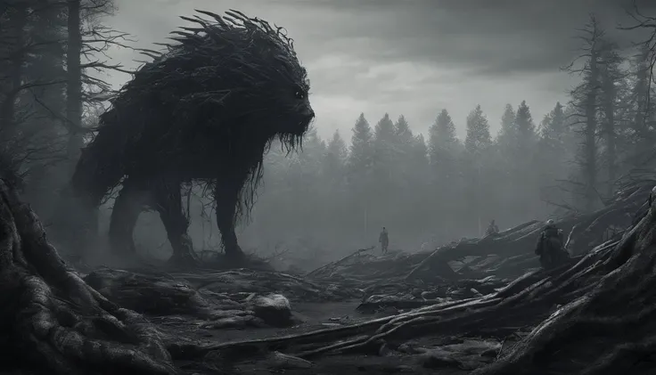 dark  forest,Monsters youve never seen before