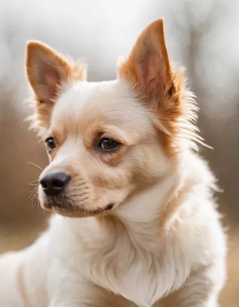 Make a Golddust Yorkshire dog from ear to toe,. This dog has a delicate snout and is a female. Ela esta mostrando um papel que segura com suas patas da frente. E ela tambem esta usando um lindo chaoeu bordado na cabeca.