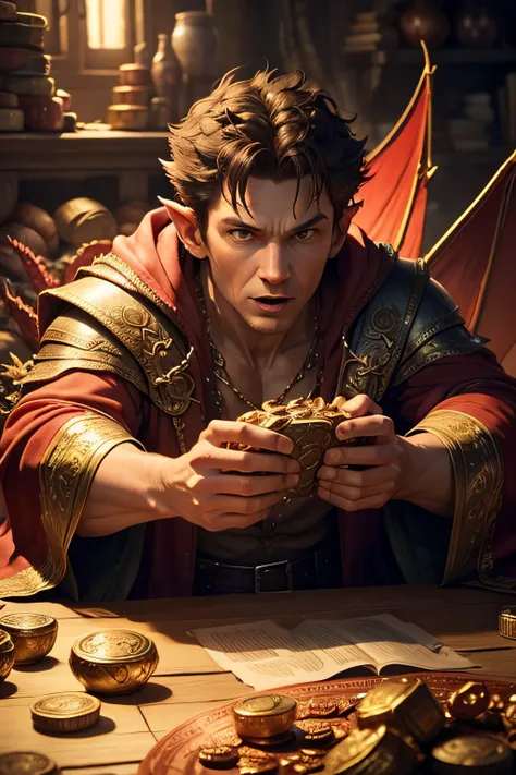 smaug and his hoard of treasure