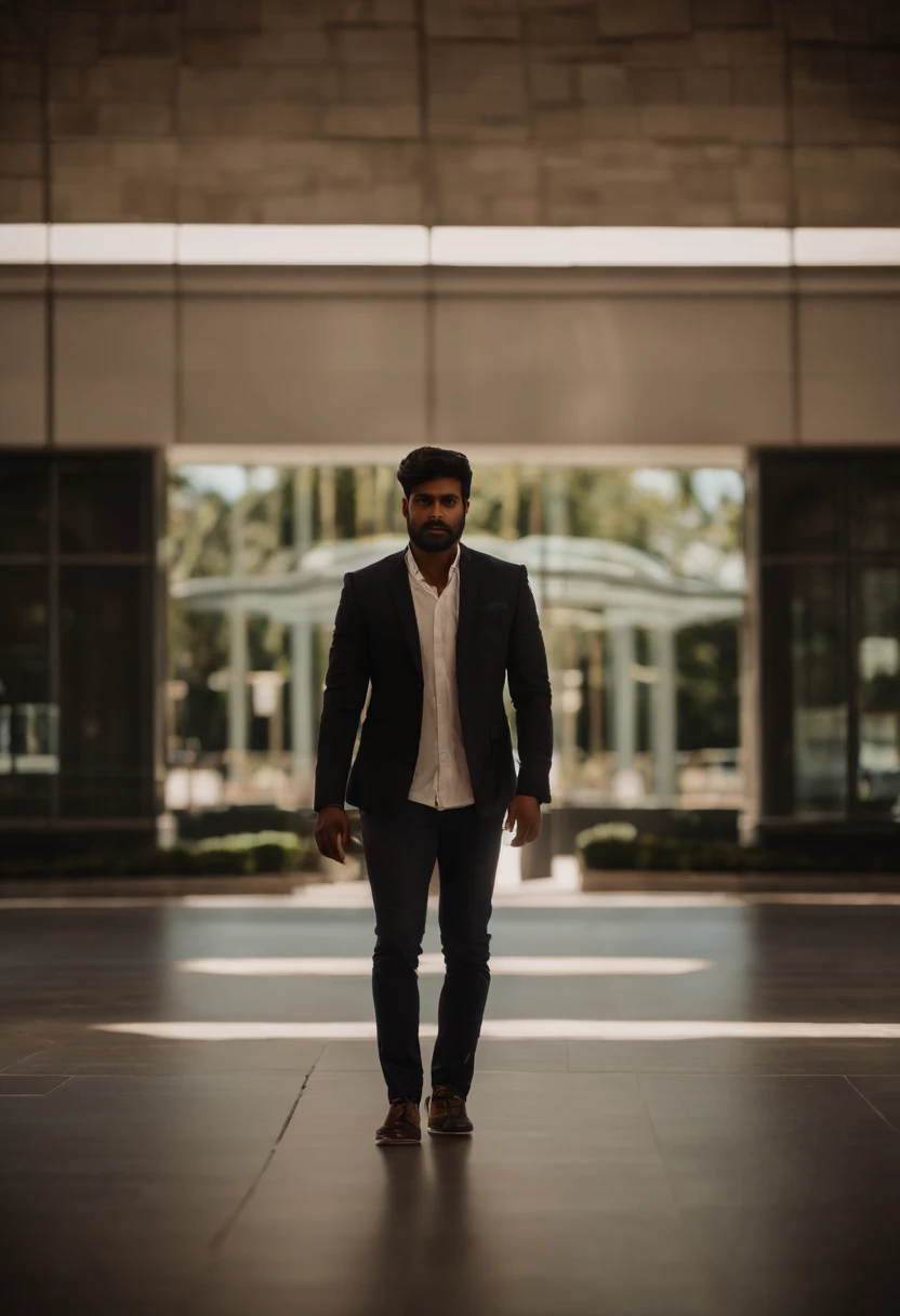 arafed man standing in front of a building with a sign that says guidance college, at college, jayison devadas, taken with sony a7r camera, taken with sony alpha 9, photo taken with sony a7r camera, very clear picture, taken with canon 8 0 d, captured with...