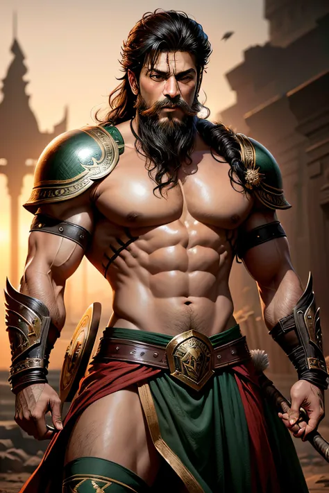 Shah Rukh Khan with beard, as Spartans, as Vikings, as warrior