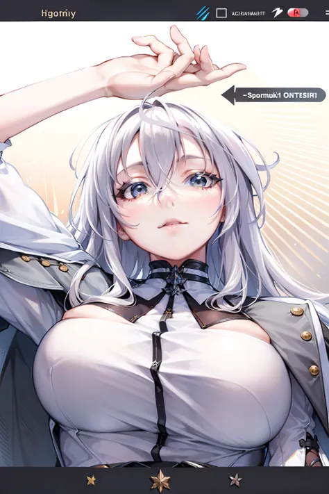 cinematiclighting, 1girl, ((masterpiece)),hdr, best quality, ultra-detailed, extremely detailed, high res, perfect face, highre, beatiful background, (depth of field), ray tracing, standing, Sovetsky_Soyuz, sovetsky soyuz (azur lane), standing,