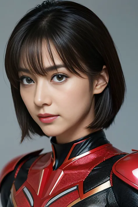 Kamen Rider、tokusatsu、Popular dramas of Japan、Transformed actress、Pose to transform into Kamen Rider No. 1、Full-fledged makeover、「rider、Too！！」