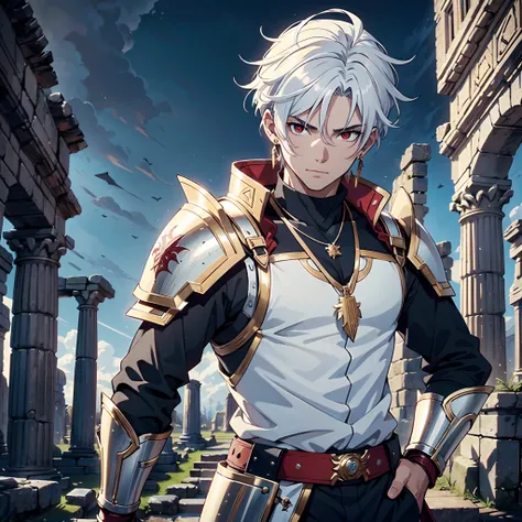 128K Ultra High Definition,
128K Ultra High Quality,
128K Ultra High Resolution,
128K Resolution,
Hyper Detailed,
Hyper Quality,
Hyper Definition,
Perfectly Detailed,
Perfectly Designed,
Masterpiece,
1 Boy,
Anime,
Handsome,
White Hair,
Red Eyes,
Wearing Ea...